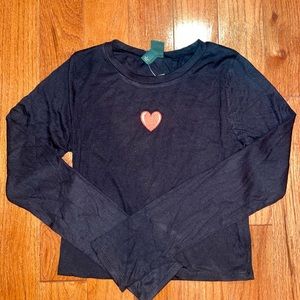 Cropped Thermal - S - Black